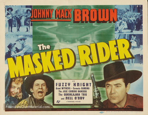 The Masked Rider - Movie Poster