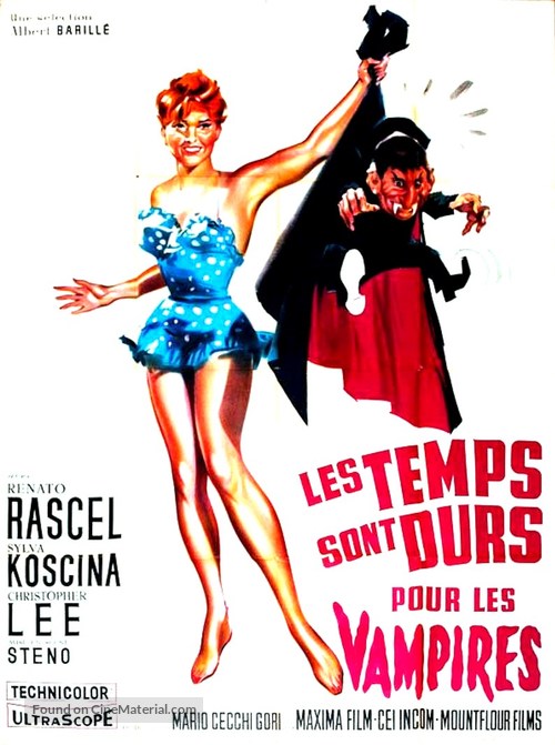 Tempi duri per i vampiri - French Movie Poster