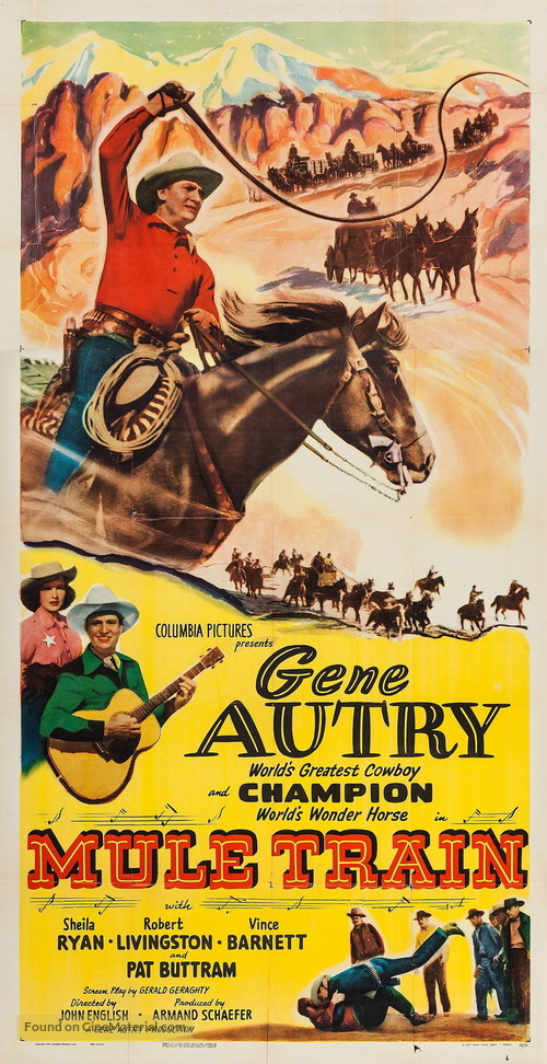 Mule Train - Movie Poster