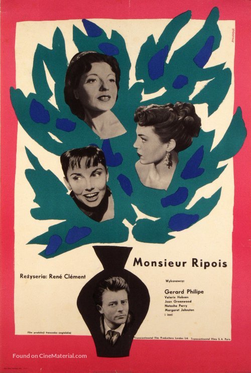 Monsieur Ripois       - Polish Movie Poster
