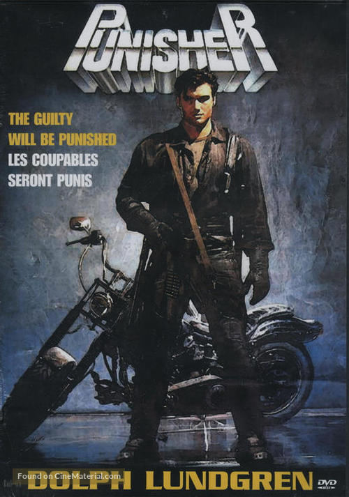 The Punisher - Canadian DVD movie cover