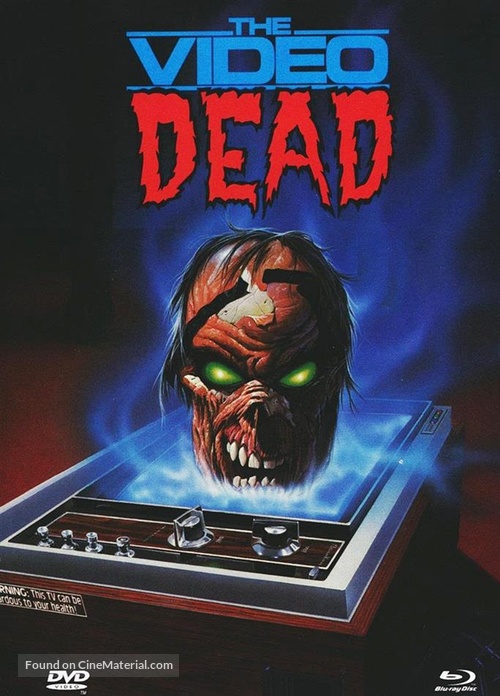 The Video Dead - German Blu-Ray movie cover