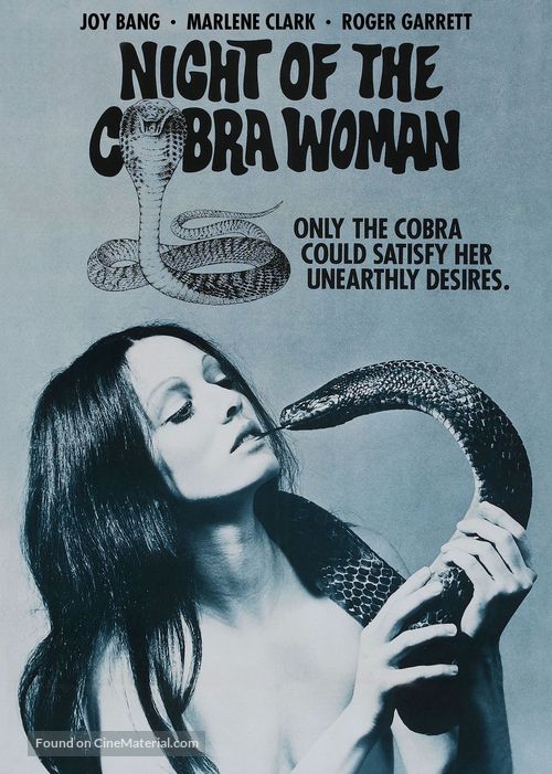 Night of the Cobra Woman - DVD movie cover