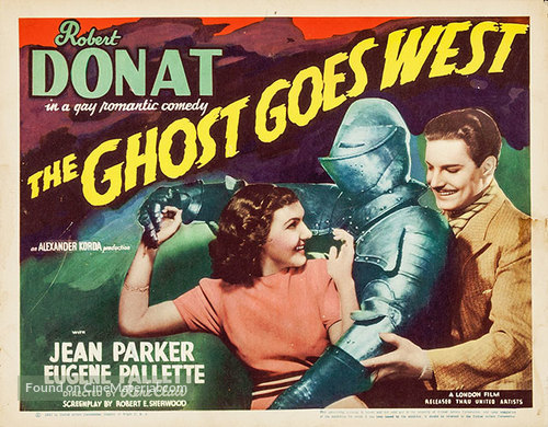 The Ghost Goes West - Movie Poster