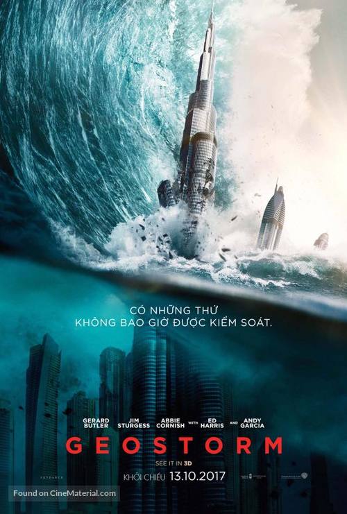 Geostorm - Vietnamese Movie Poster