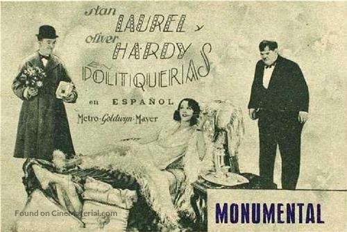 Politiquer&iacute;as - Spanish Movie Poster