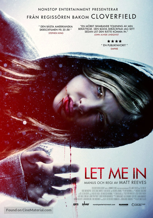 Let Me In - Swedish Movie Poster