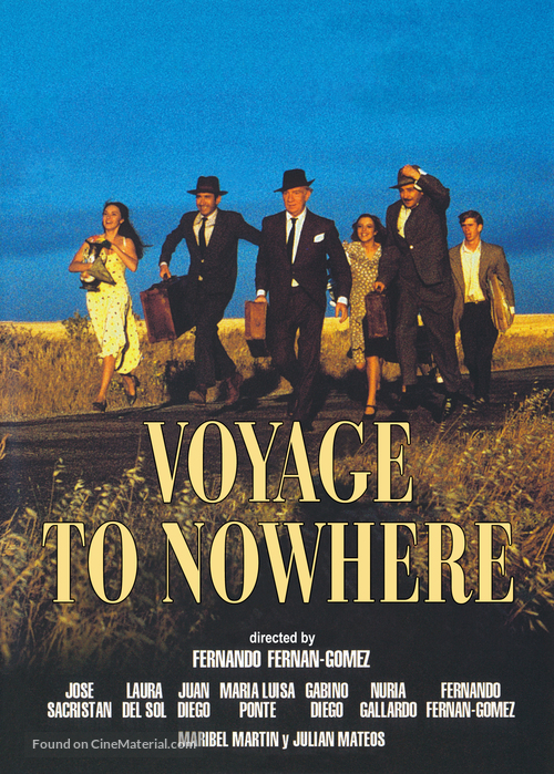 Viaje a ninguna parte, El - British Movie Cover