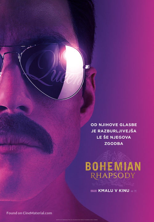 Bohemian Rhapsody - Slovenian Movie Poster