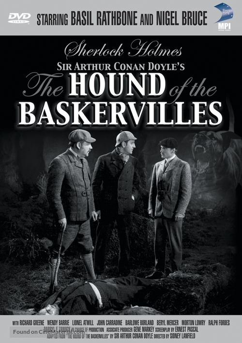 The Hound of the Baskervilles - DVD movie cover