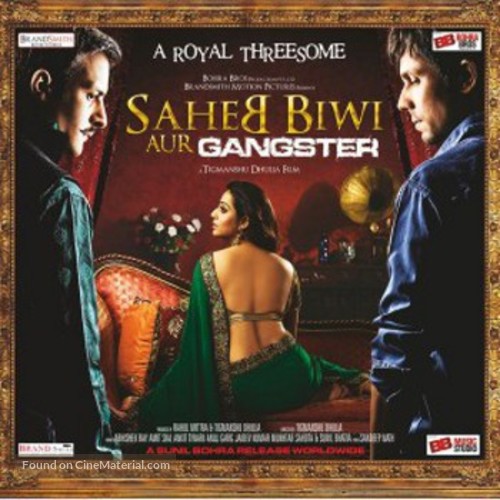 Saheb Biwi Aur Gangster - Indian Movie Poster