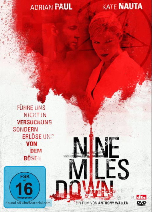 Nine Miles Down - German DVD movie cover