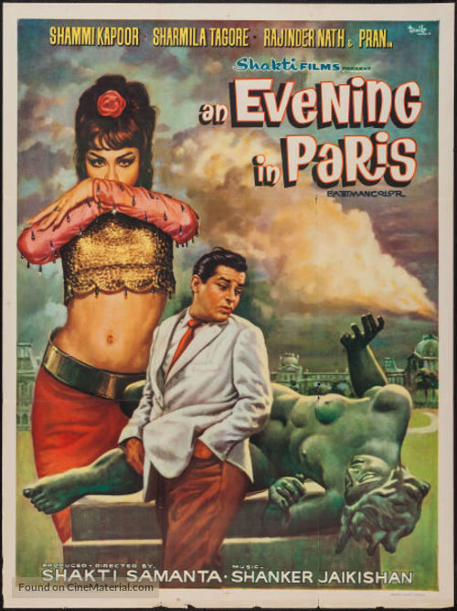 An Evening in Paris - Indian Movie Poster