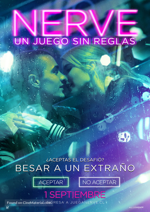 Nerve - Chilean Movie Poster