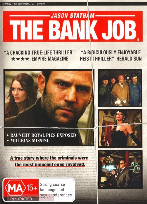 The Bank Job - Australian Movie Cover
