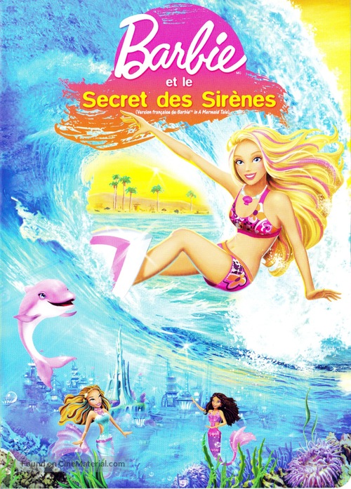 Barbie in a Mermaid Tale - French DVD movie cover
