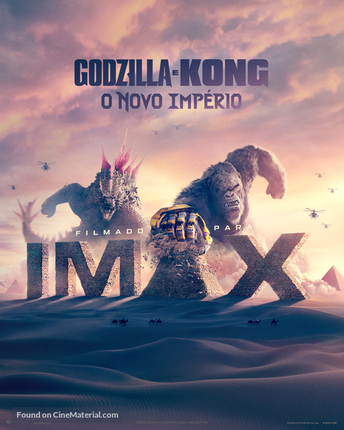 Godzilla x Kong: The New Empire - Brazilian Movie Poster