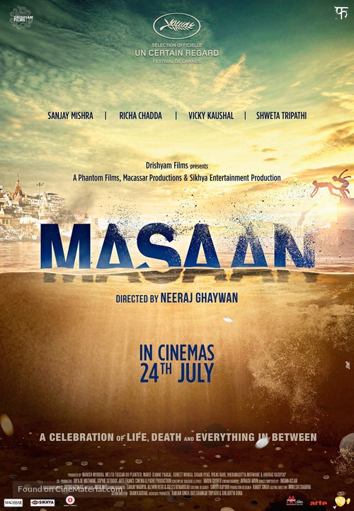 Masaan - Indian Movie Poster