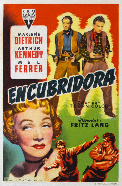 Rancho Notorious - Spanish Movie Poster