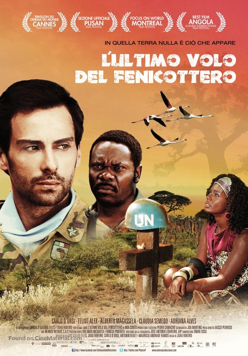 O &Uacute;ltimo Voo do Flamingo - Italian Movie Poster