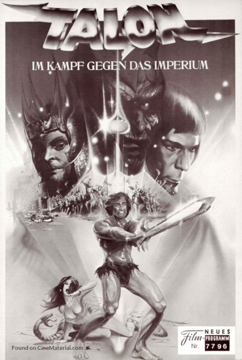 The Sword and the Sorcerer - Austrian poster
