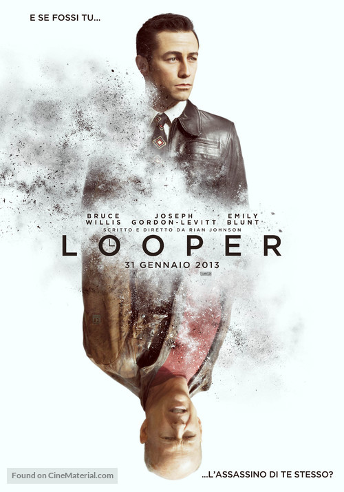 Looper - Italian Movie Poster