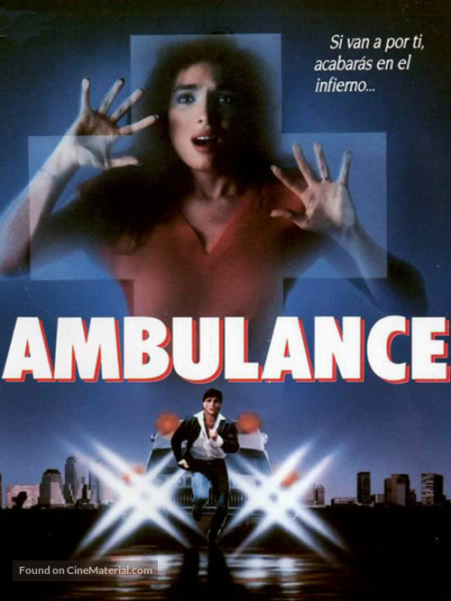 The Ambulance - Spanish DVD movie cover