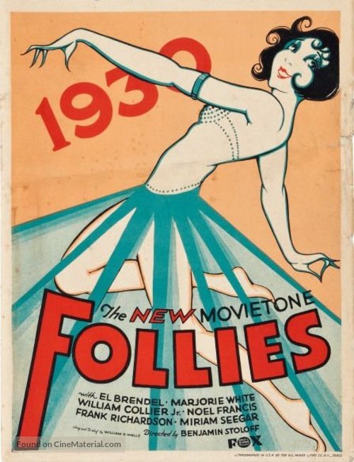 New Movietone Follies of 1930 - Movie Poster