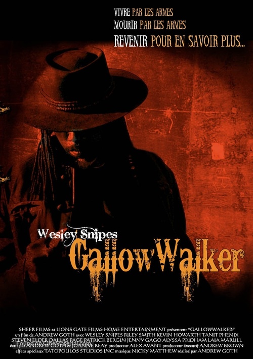 Gallowwalkers - French Movie Poster