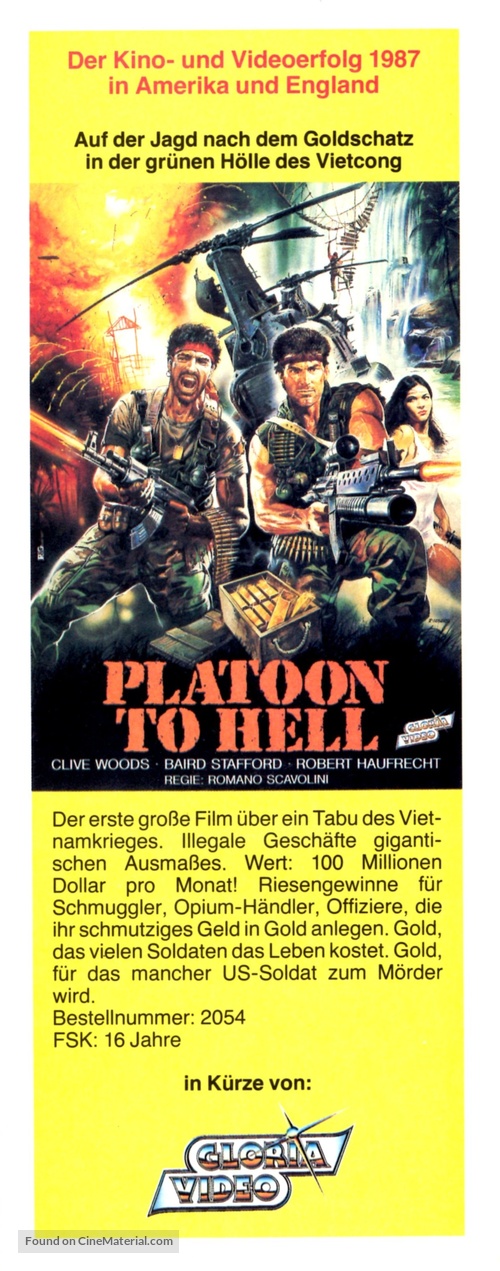 Dog Tags - German Video release movie poster