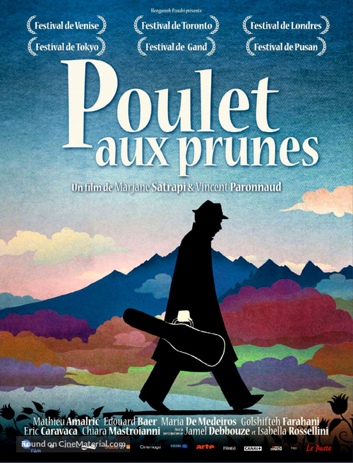 Poulet aux prunes - French Movie Poster