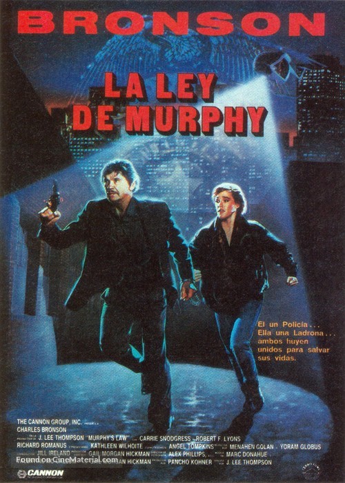 Murphy&#039;s Law - Spanish Movie Poster