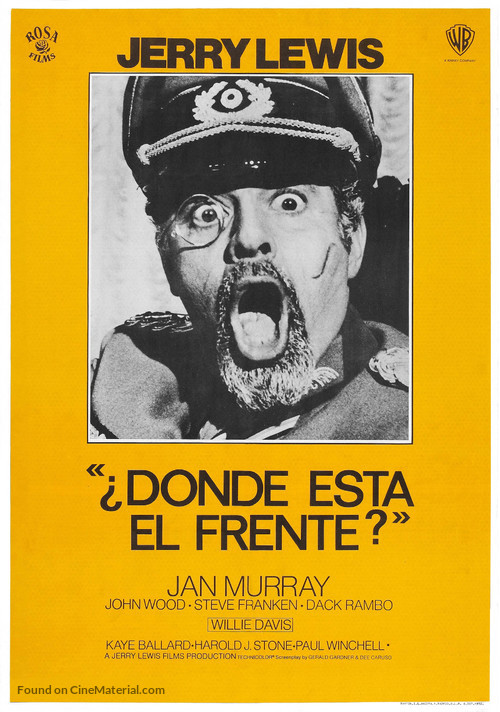 Which Way to the Front? - Spanish Movie Poster