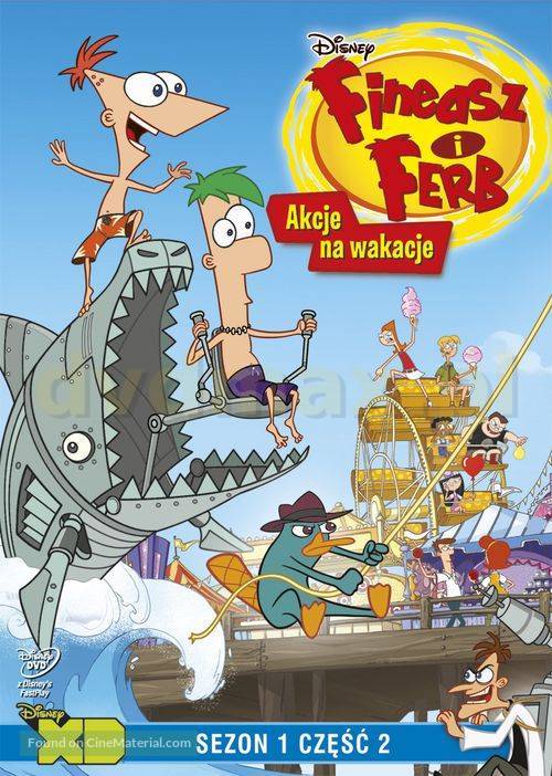 &quot;Phineas and Ferb&quot; - Polish DVD movie cover