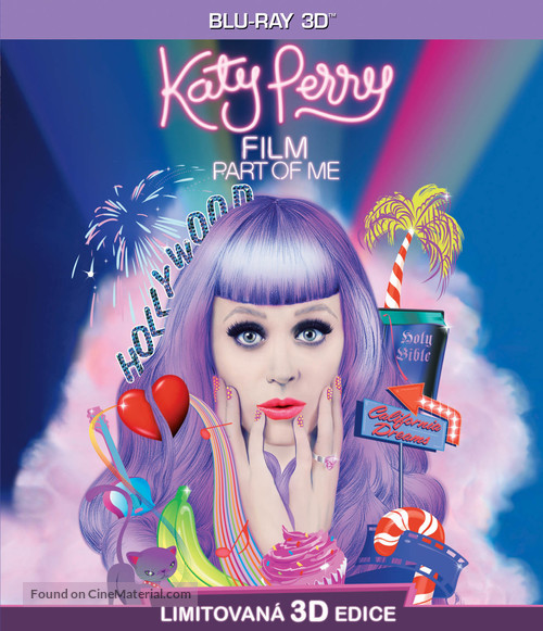 Katy Perry: Part of Me - Czech Blu-Ray movie cover