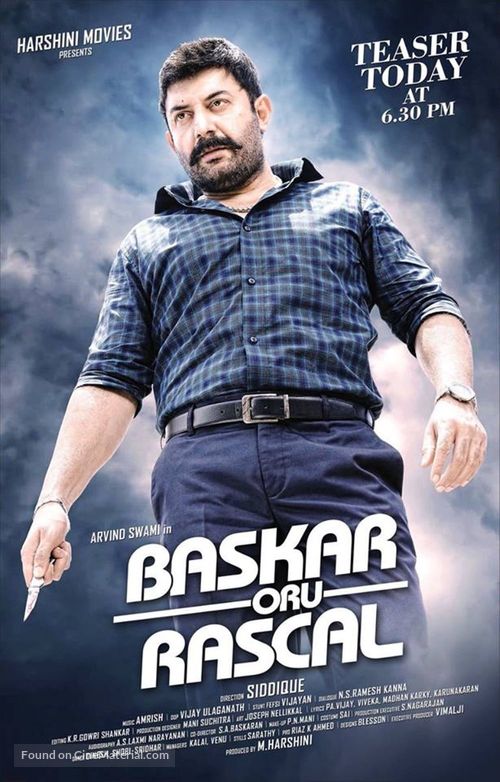 Bhaskar Oru Rascal - Indian Movie Poster