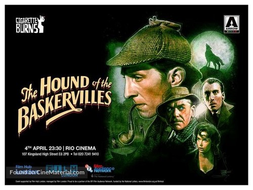 The Hound of the Baskervilles - British Movie Poster