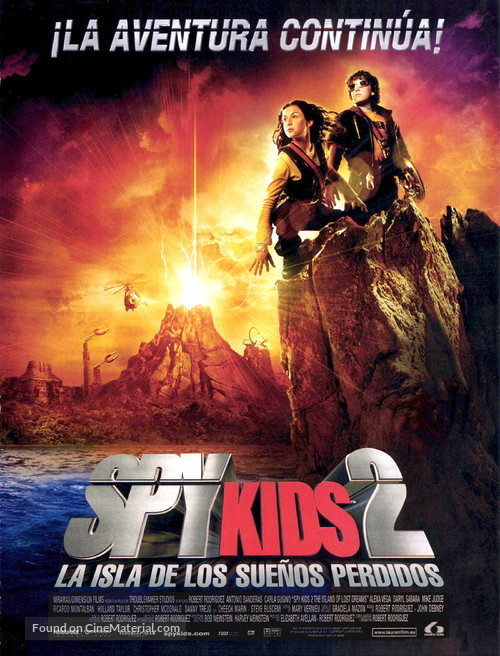 Spy Kids 2: Island of Lost Dreams - Spanish Movie Poster