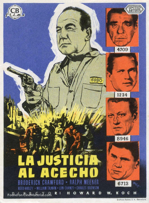 Big House, U.S.A. - Spanish Movie Poster