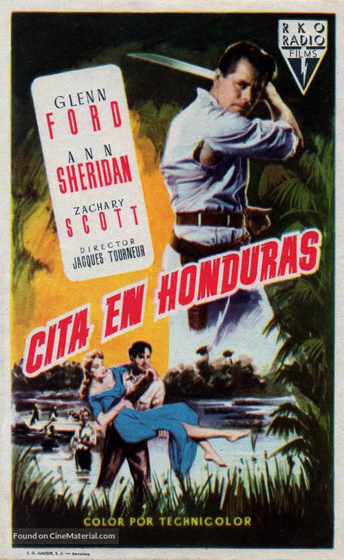 Appointment in Honduras - Spanish Movie Poster