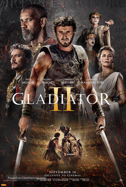 Gladiator II - Australian Movie Poster