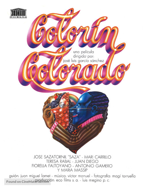 Color&iacute;n colorado - Spanish Movie Poster