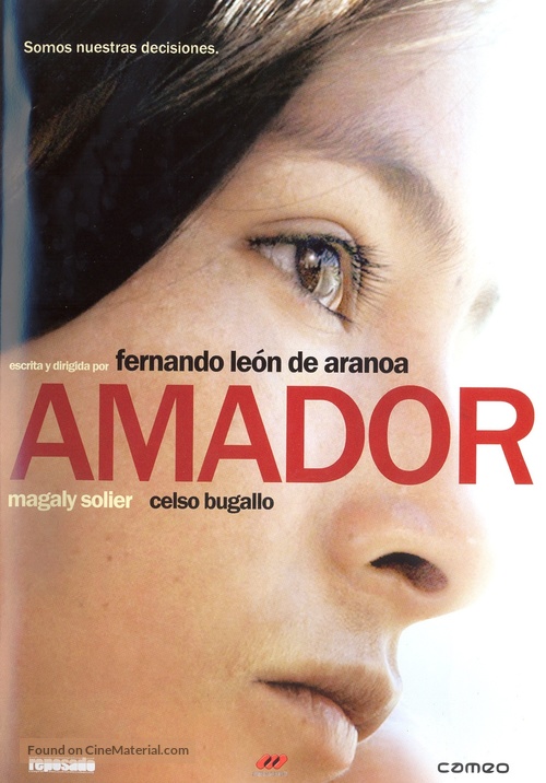 Amador - Spanish DVD movie cover