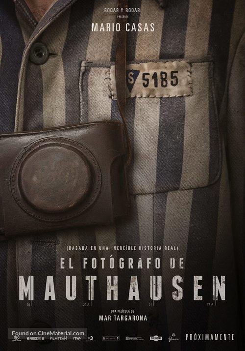 El fot&oacute;grafo de Mauthausen - Spanish Movie Poster