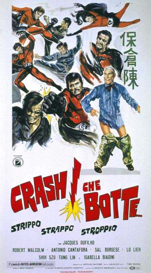 Crash che botte! - Italian Movie Poster