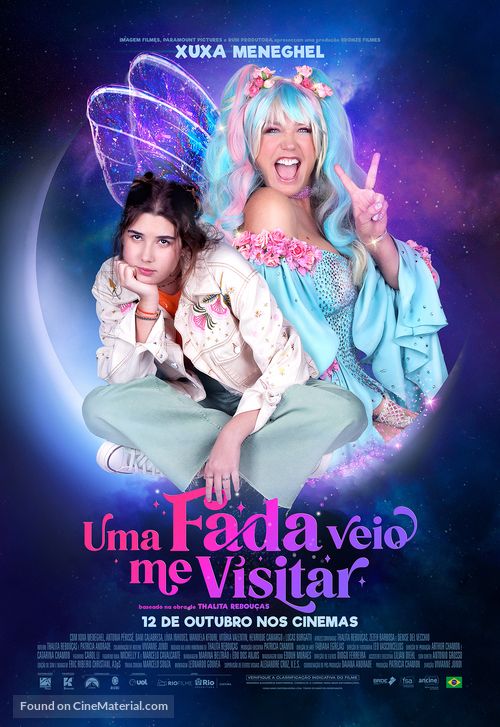 Uma Fada Veio Me Visitar - Brazilian Movie Poster