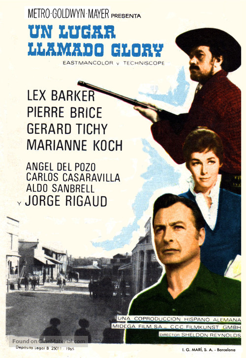 Die H&ouml;lle von Manitoba - Spanish Movie Poster