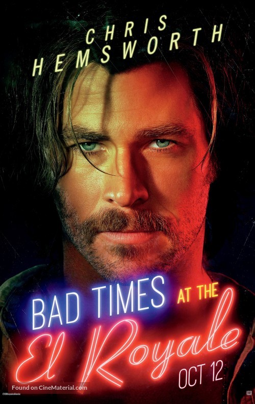 Bad Times at the El Royale - Character movie poster