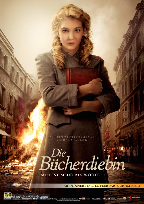 The Book Thief - German Movie Poster