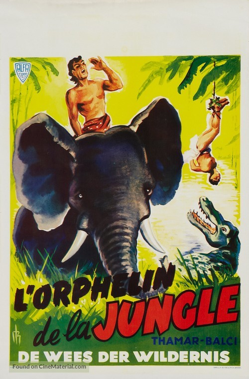 Tarzan Istanbul&#039;da - Belgian Movie Poster